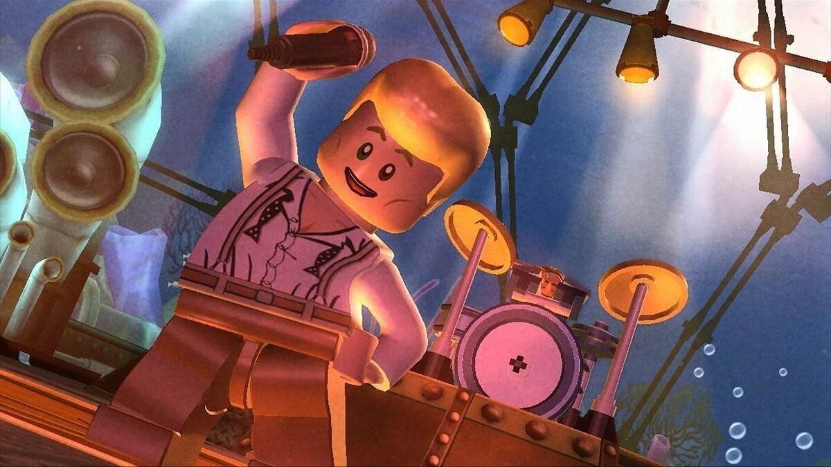 Скриншот из игры Lego Rock Band - 15