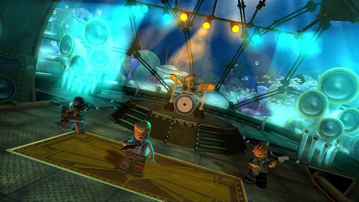 Скриншот из игры Lego Rock Band - 11