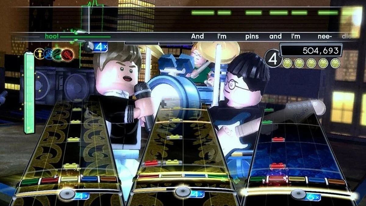Скриншот из игры Lego Rock Band - 10