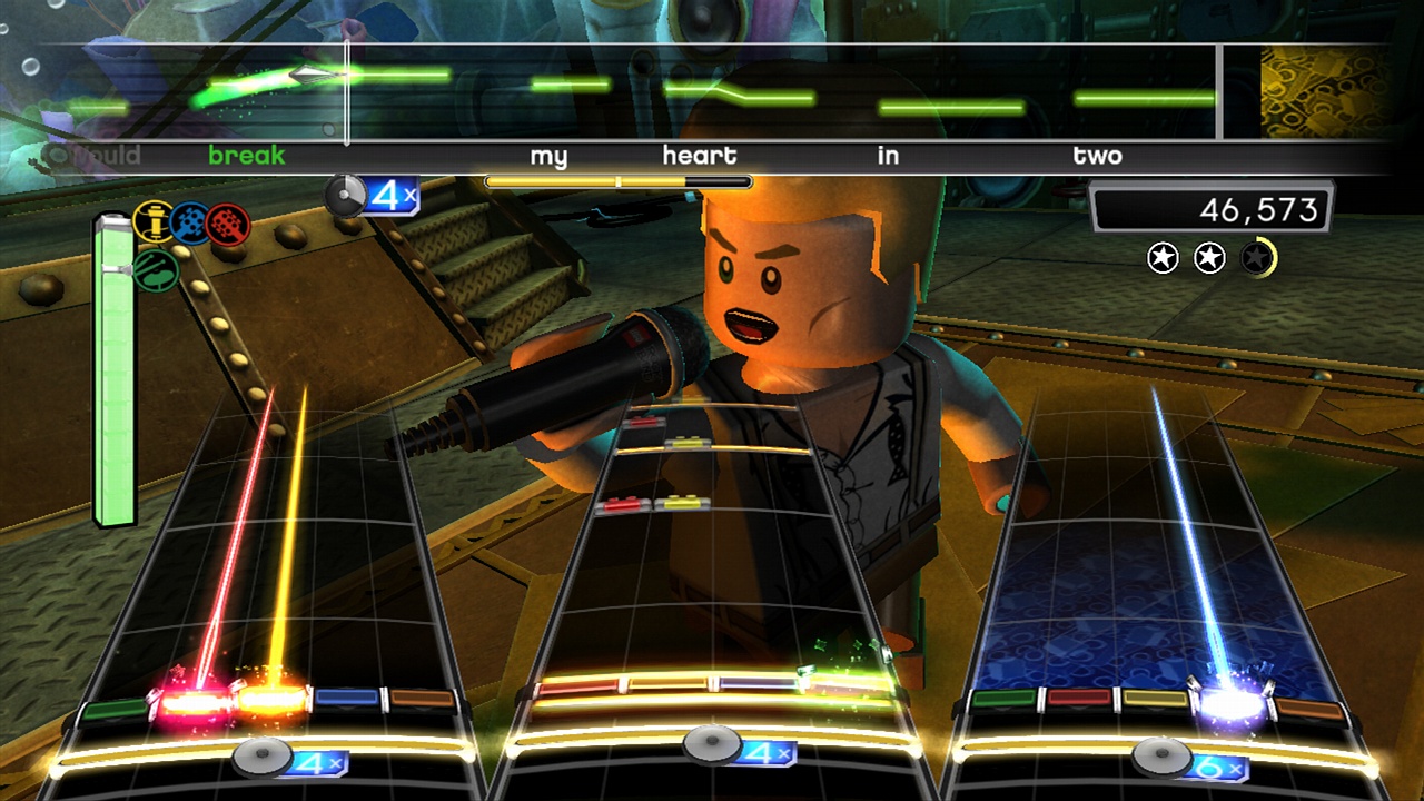 Скриншот из игры Lego Rock Band - 24