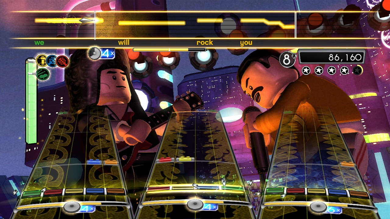 Скриншот из игры Lego Rock Band - 23