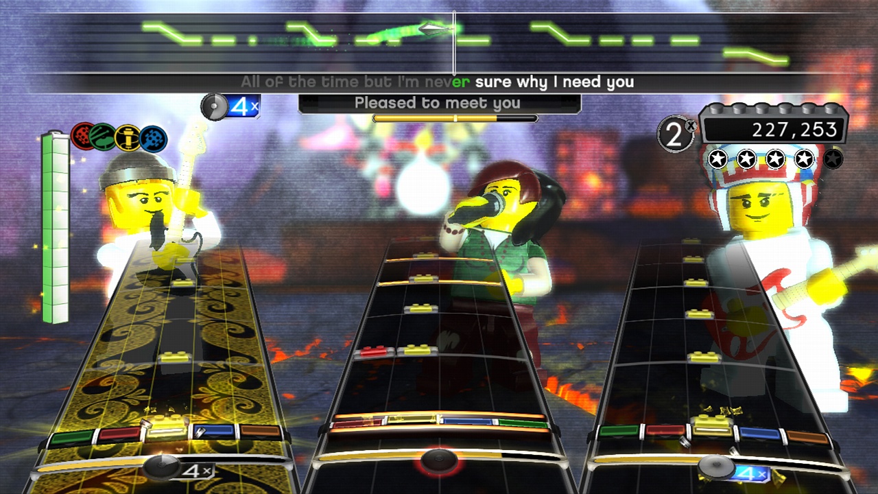 Скриншот из игры Lego Rock Band - 52