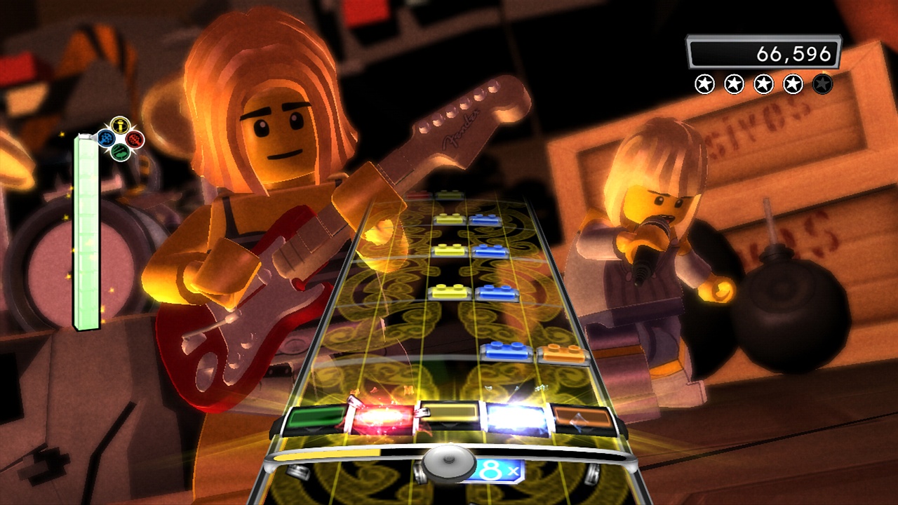 Скриншот из игры Lego Rock Band - 36
