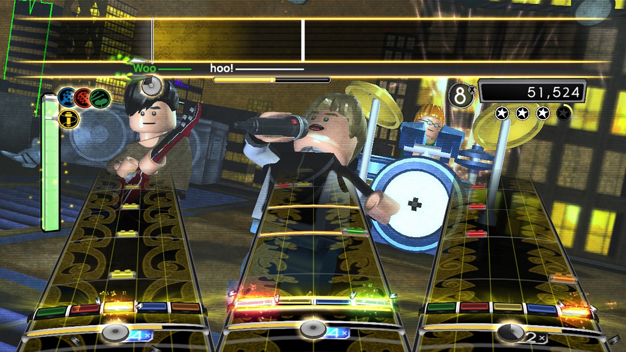 Скриншот из игры Lego Rock Band - 34