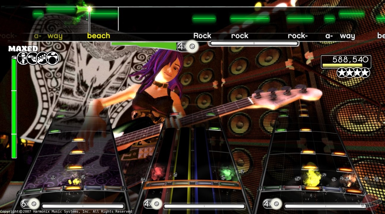 Скриншот из игры Rock Band - 27