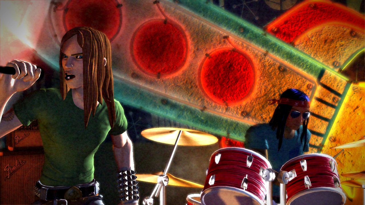 Скриншот из игры Rock Band - 39