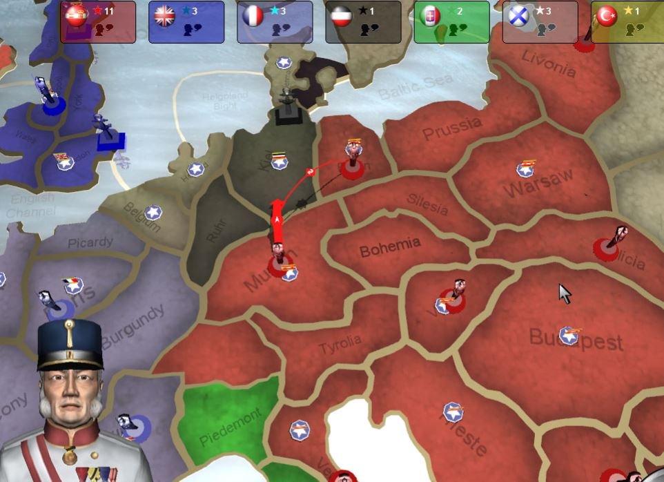 Скриншот из игры Diplomacy (1999) - 4