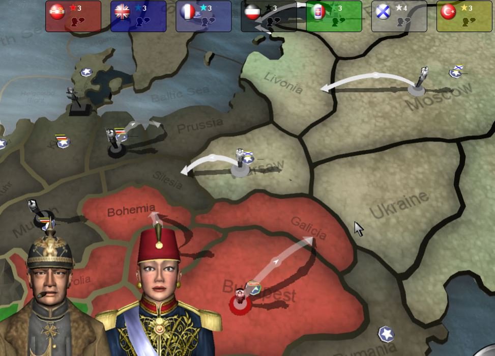 Скриншот из игры Diplomacy (1999) - 5