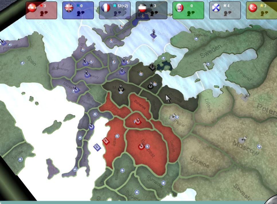 Скриншот из игры Diplomacy (1999) - 6