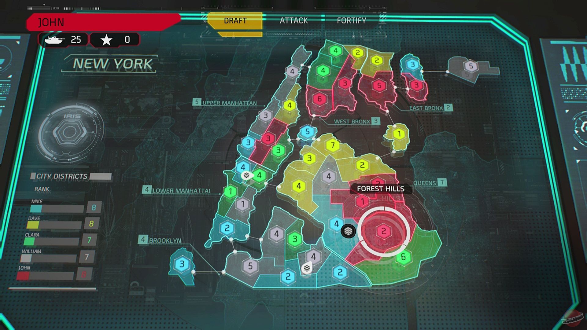 Скриншот из игры Risk: Urban Assault  - 17