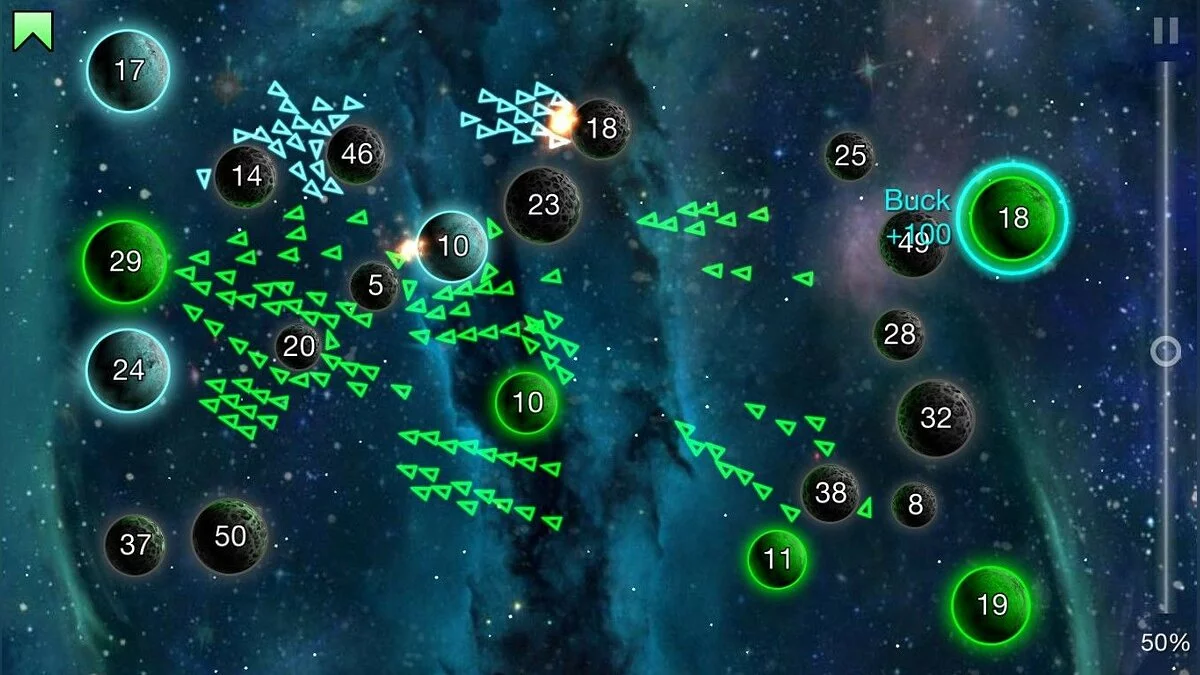 Скриншот из игры Galcon Legends - 7