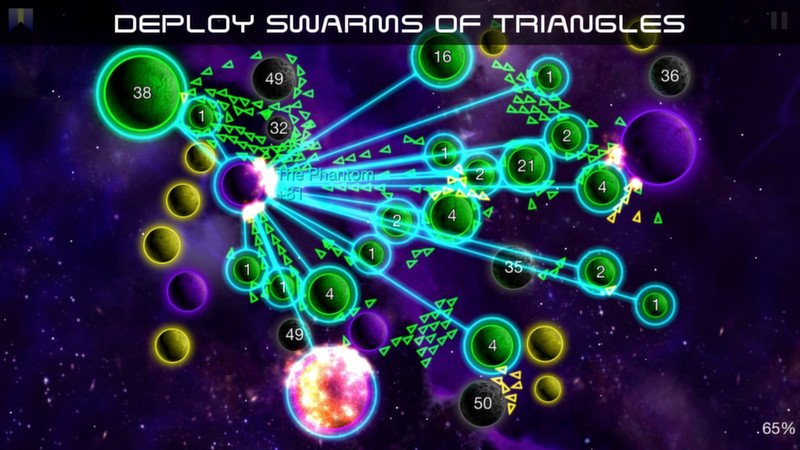 Скриншот из игры Galcon Legends - 1