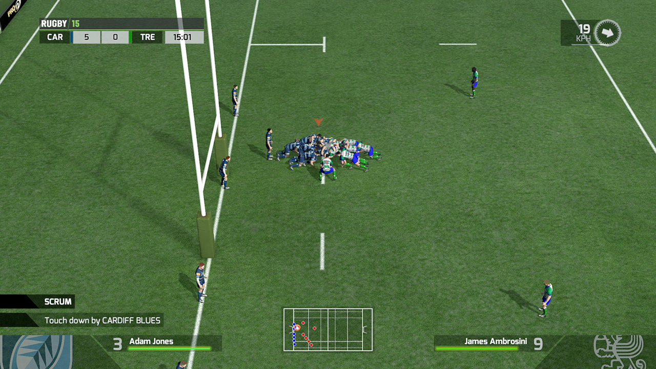 Скриншот из игры Rugby 15 - 12