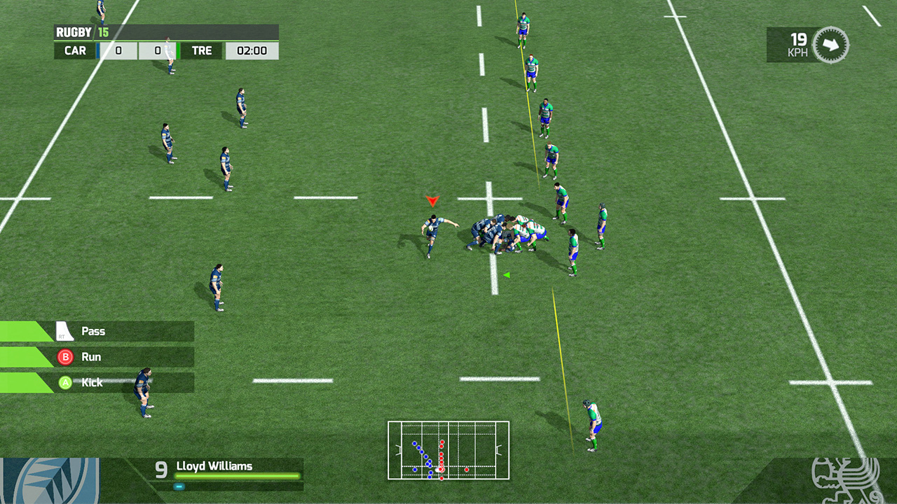 Скриншот из игры Rugby 15 - 22