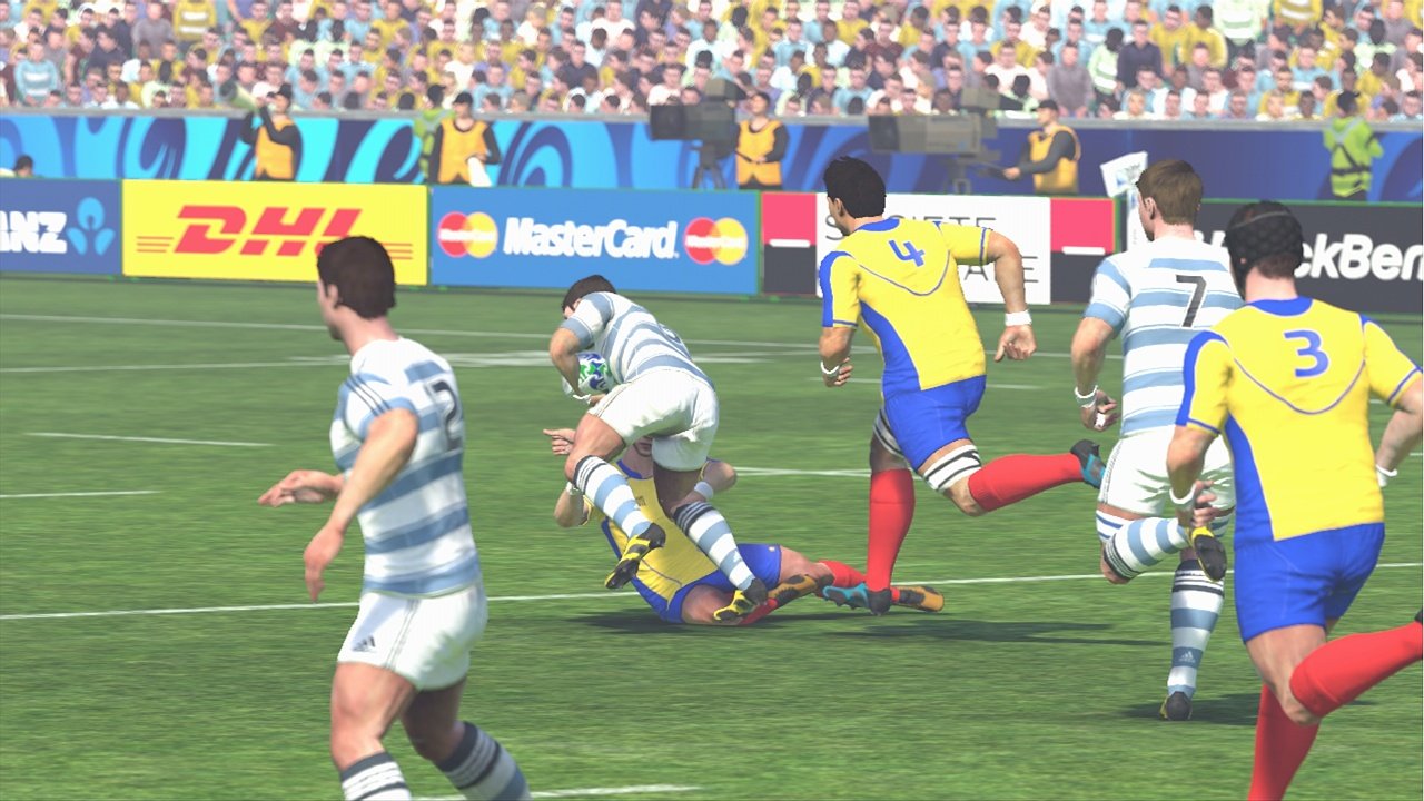 Скриншот из игры Rugby World Cup 2011 - 1