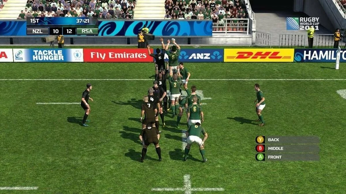 Скриншот из игры Rugby World Cup 2011 - 17