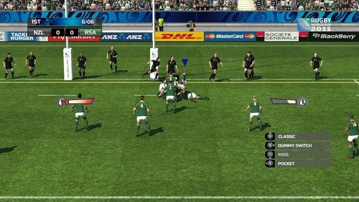 Скриншот из игры Rugby World Cup 2011 - 4
