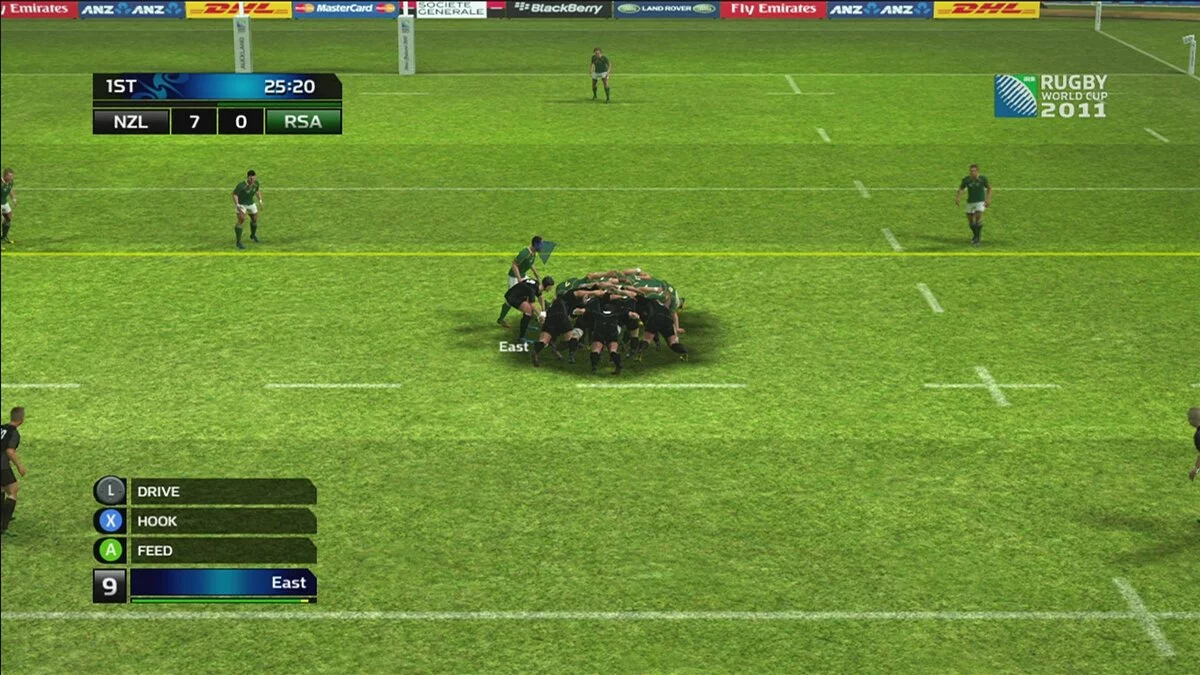 Скриншот из игры Rugby World Cup 2011 - 8