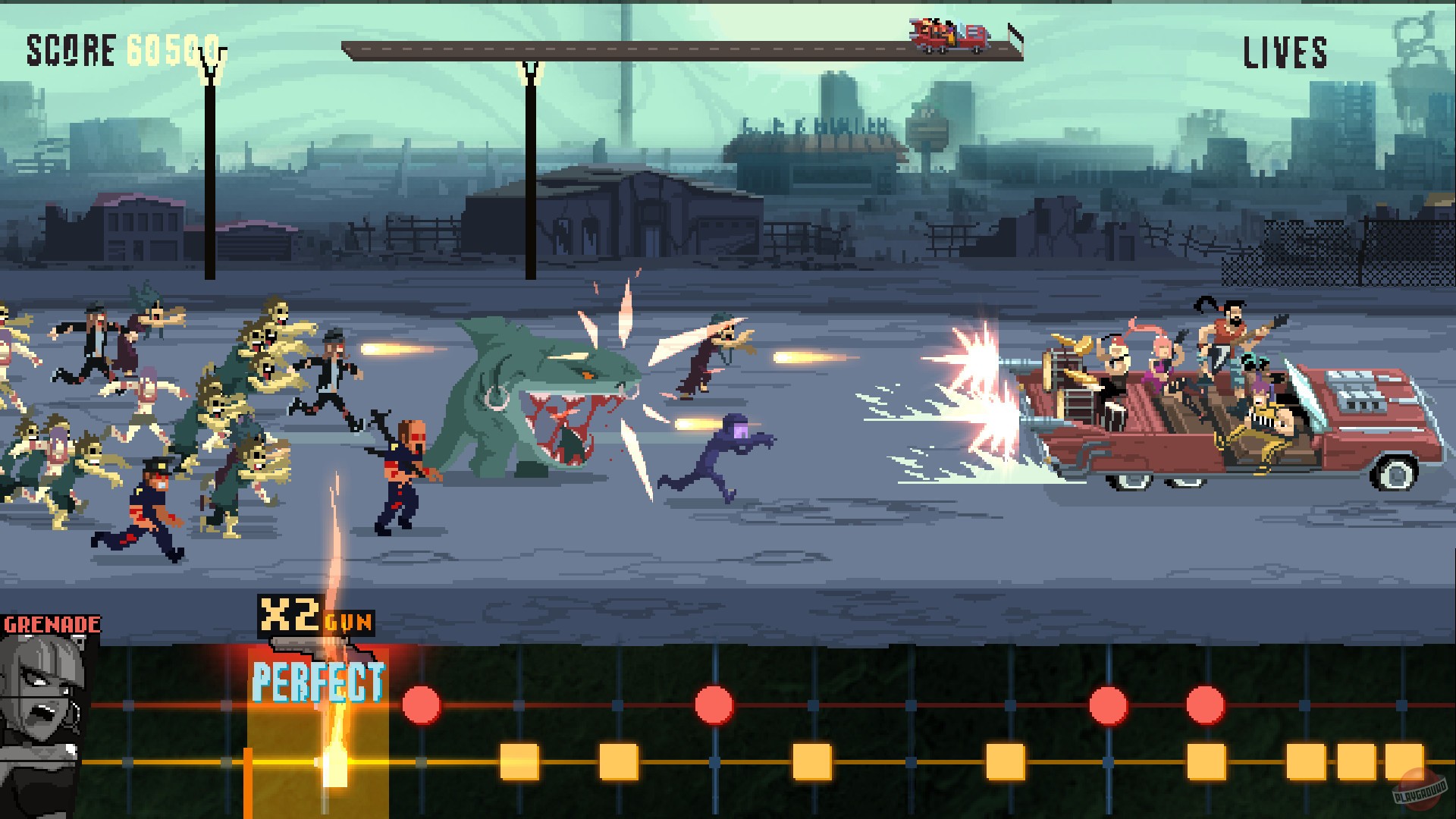 Скриншот из игры Double Kick Heroes - 20