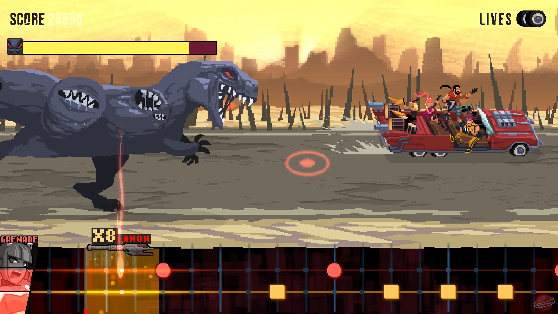 Скриншот из игры Double Kick Heroes - 13