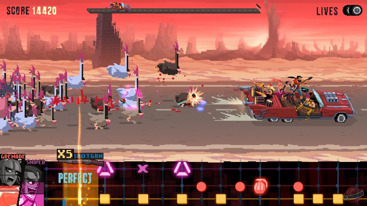 Скриншот из игры Double Kick Heroes - 23