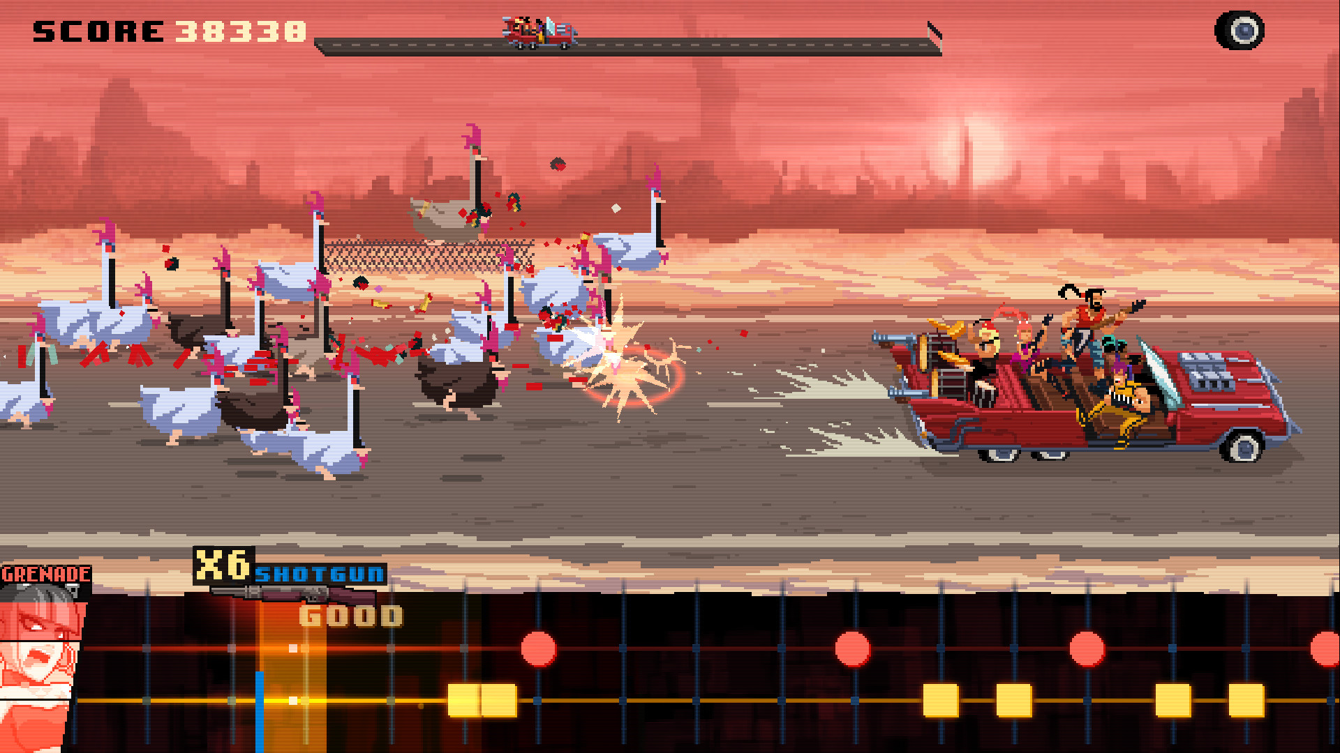Скриншот из игры Double Kick Heroes - 3