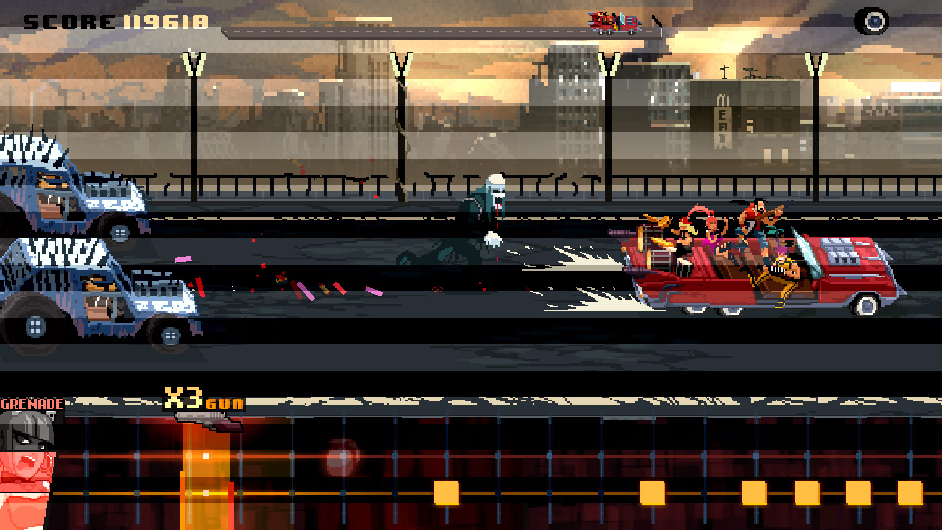 Скриншот из игры Double Kick Heroes - 4