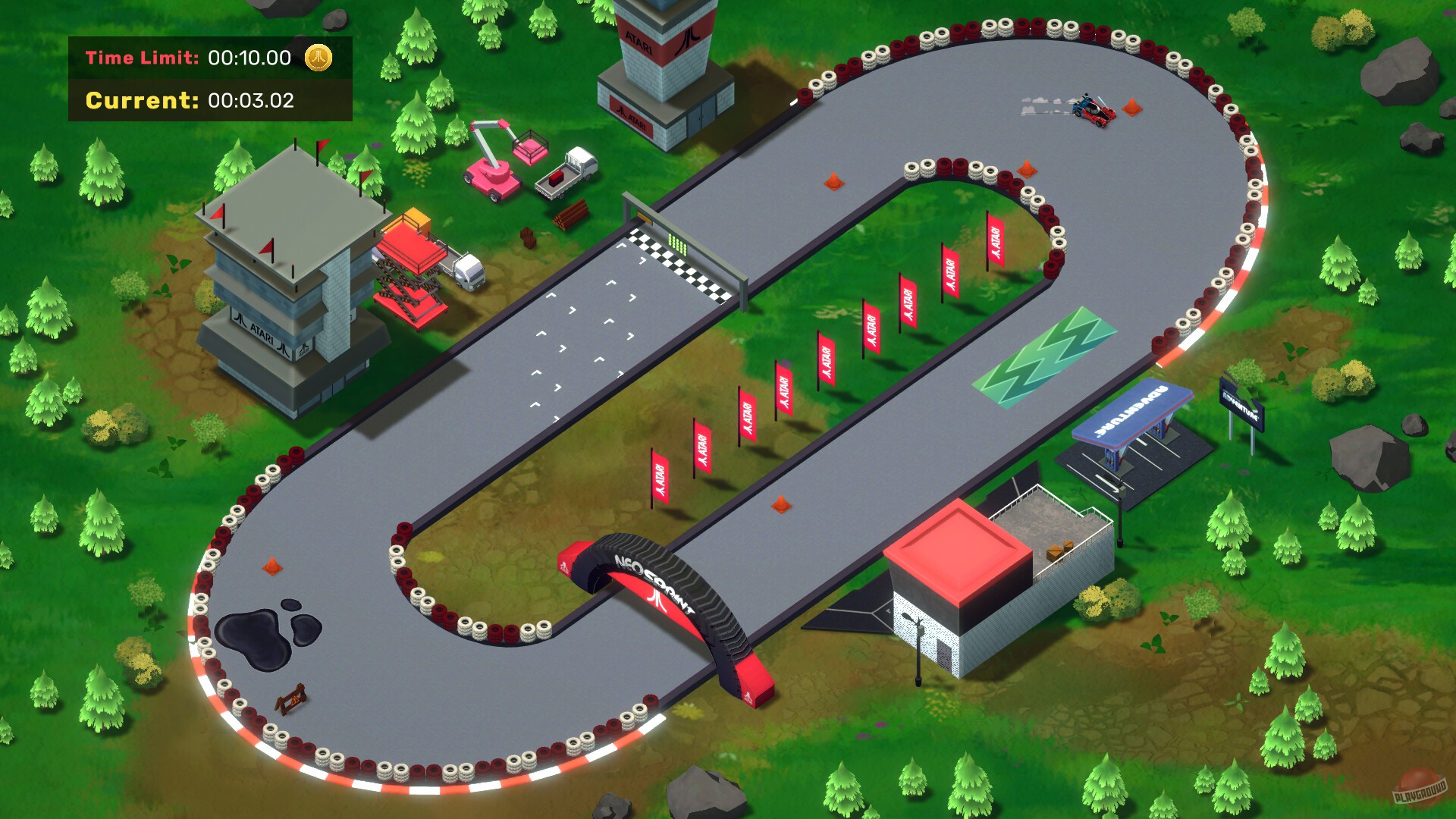 Скриншот из игры NeoSprint - 9