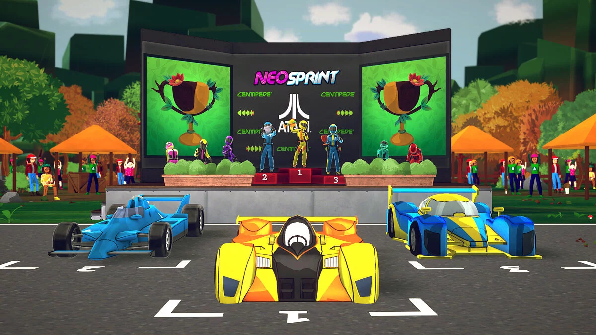 Скриншот из игры NeoSprint - 17