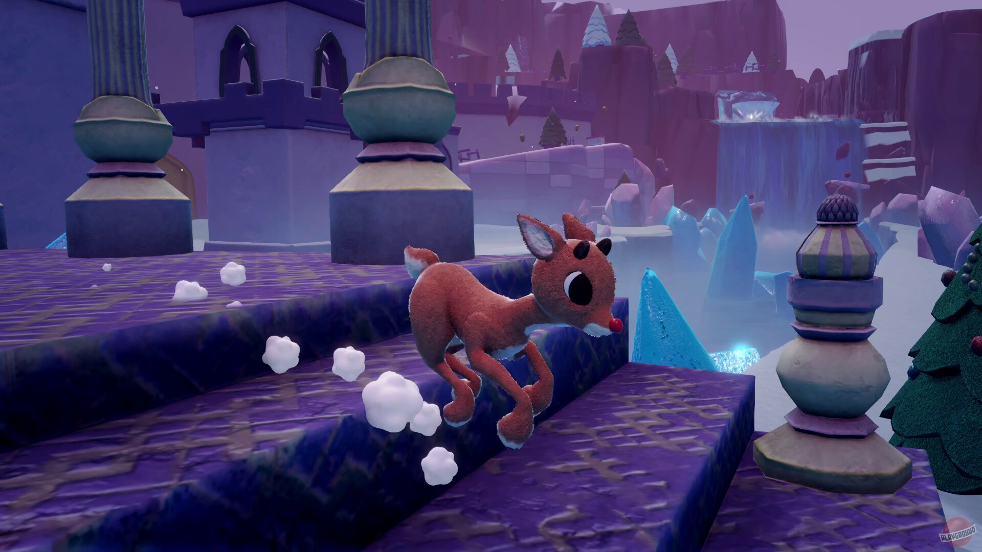Скриншот из игры Rudolph the Red-Nosed Reindeer - 3