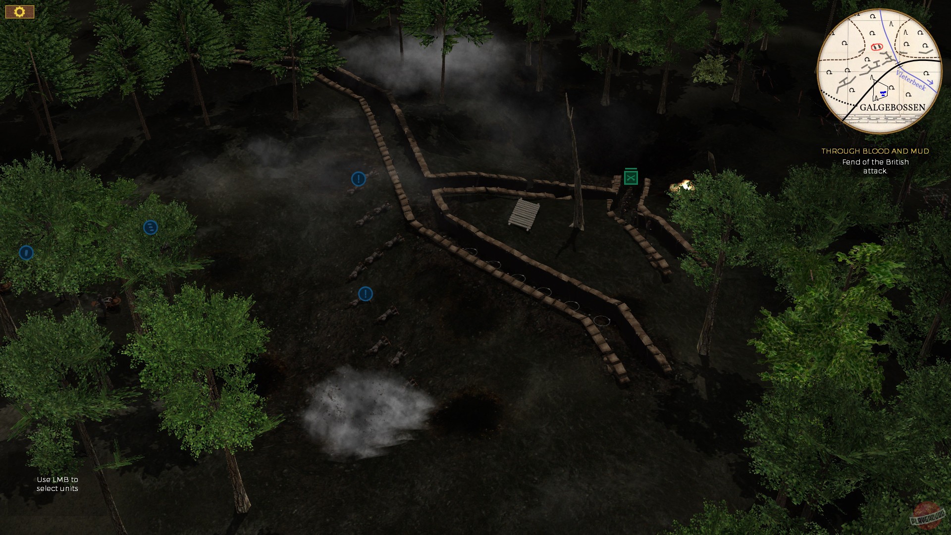 Скриншот из игры Tactics of World War I - 2