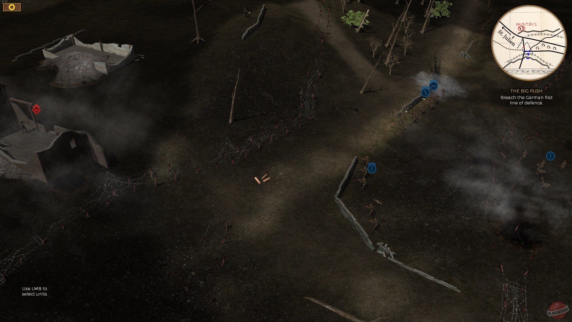 Скриншот из игры Tactics of World War I - 1