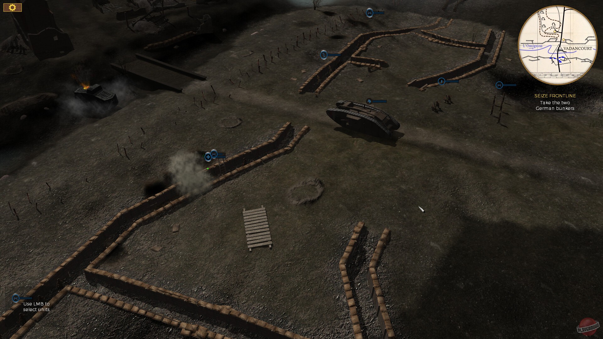 Скриншот из игры Tactics of World War I - 5