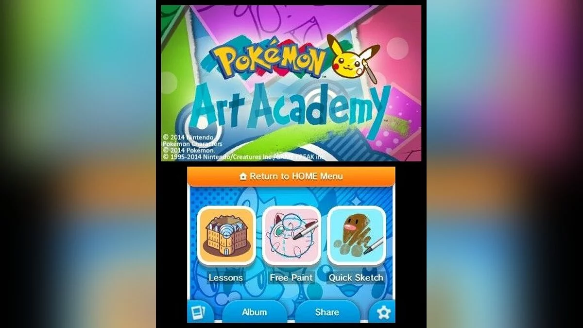 Скриншот из игры Pokemon Art Academy - 11