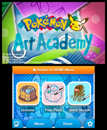 Скриншот из игры Pokemon Art Academy - 5