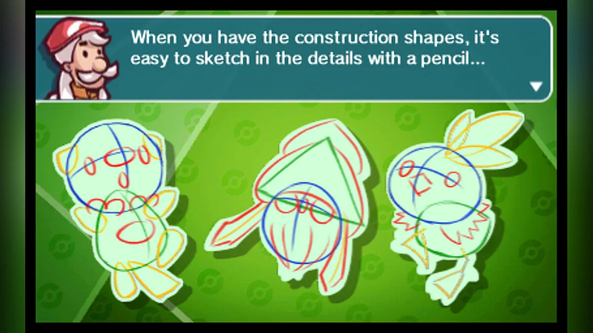 Скриншот из игры Pokemon Art Academy - 10