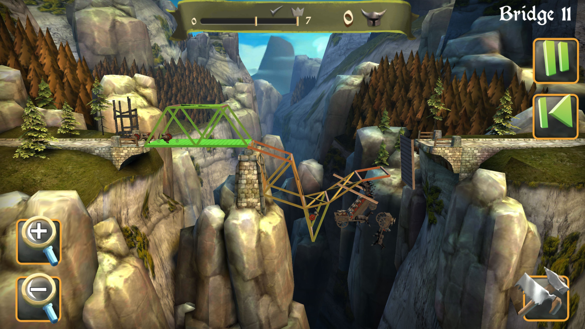 Скриншот из игры Bridge Constructor Medieval - 16