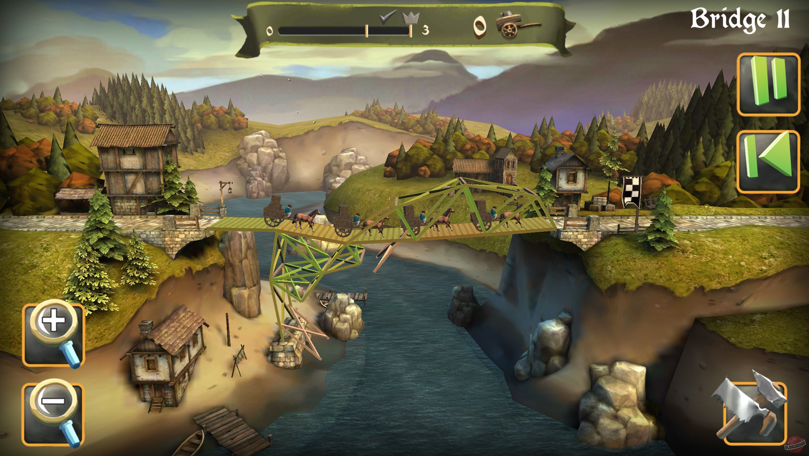 Скриншот из игры Bridge Constructor Medieval - 7