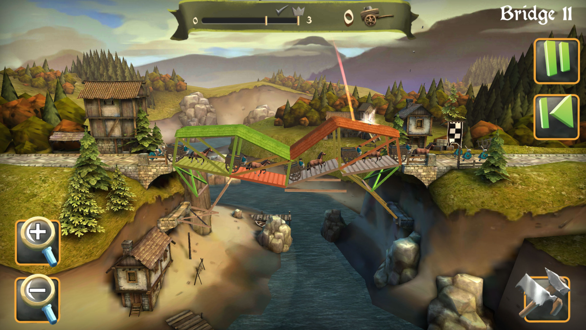 Скриншот из игры Bridge Constructor Medieval - 9