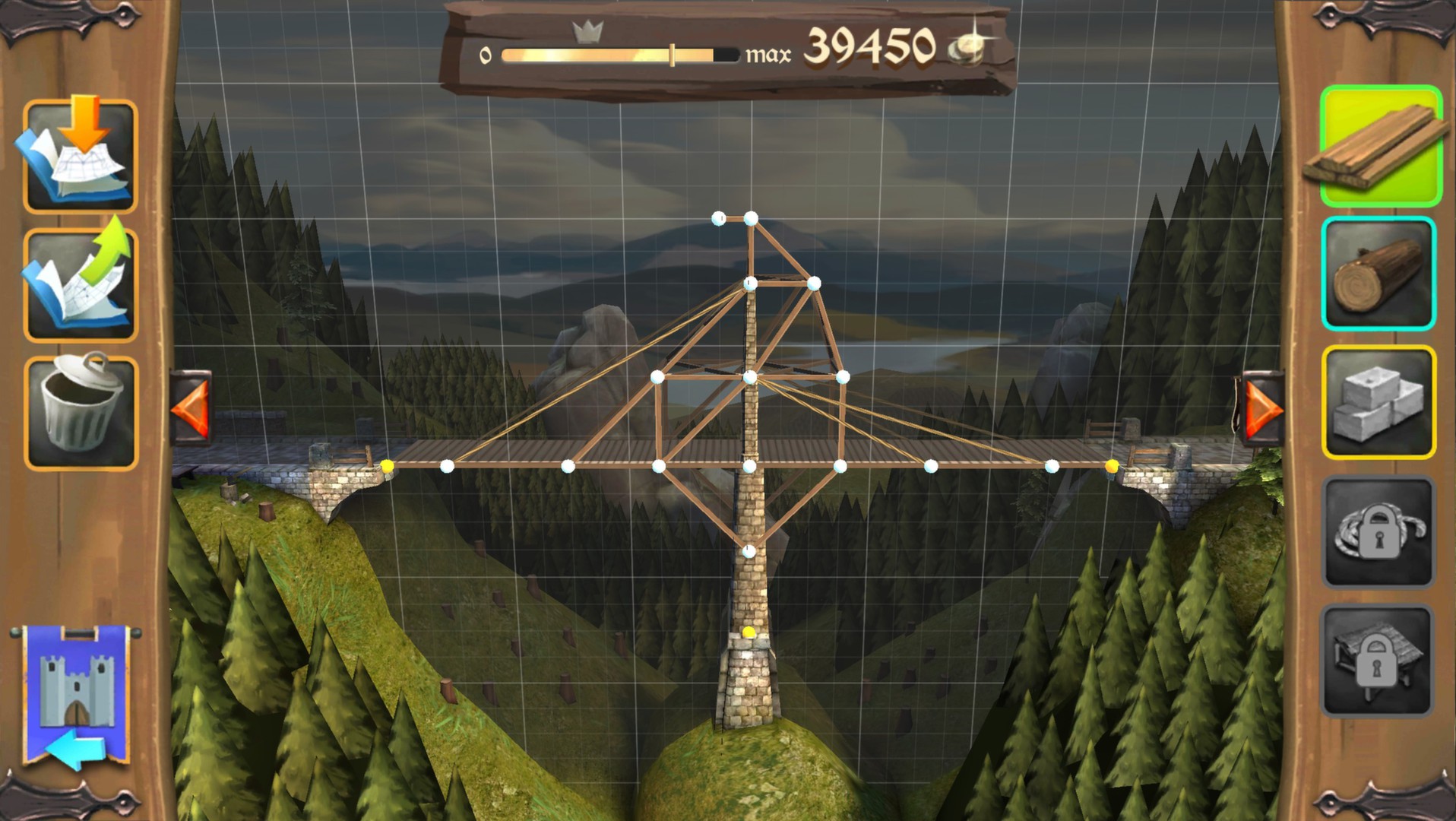 Скриншот из игры Bridge Constructor Medieval - 6
