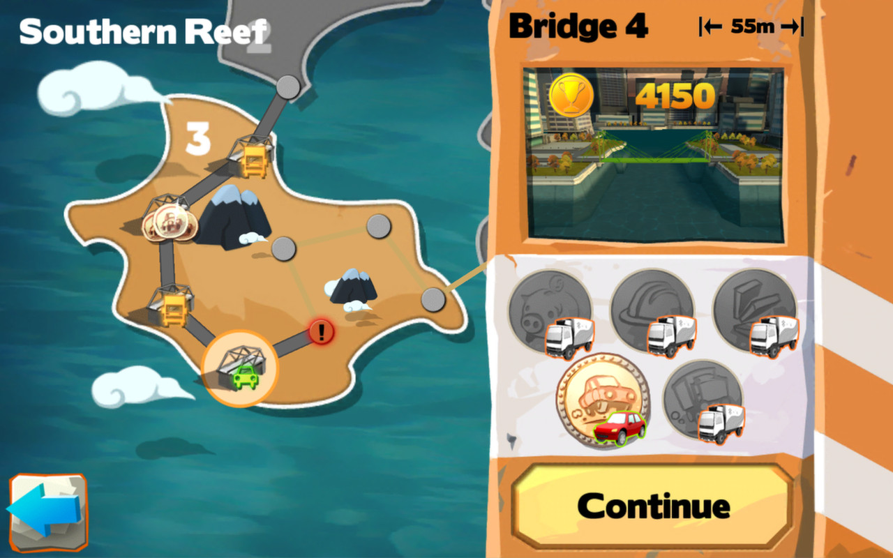 Скриншот из игры Bridge Constructor Playground - 2