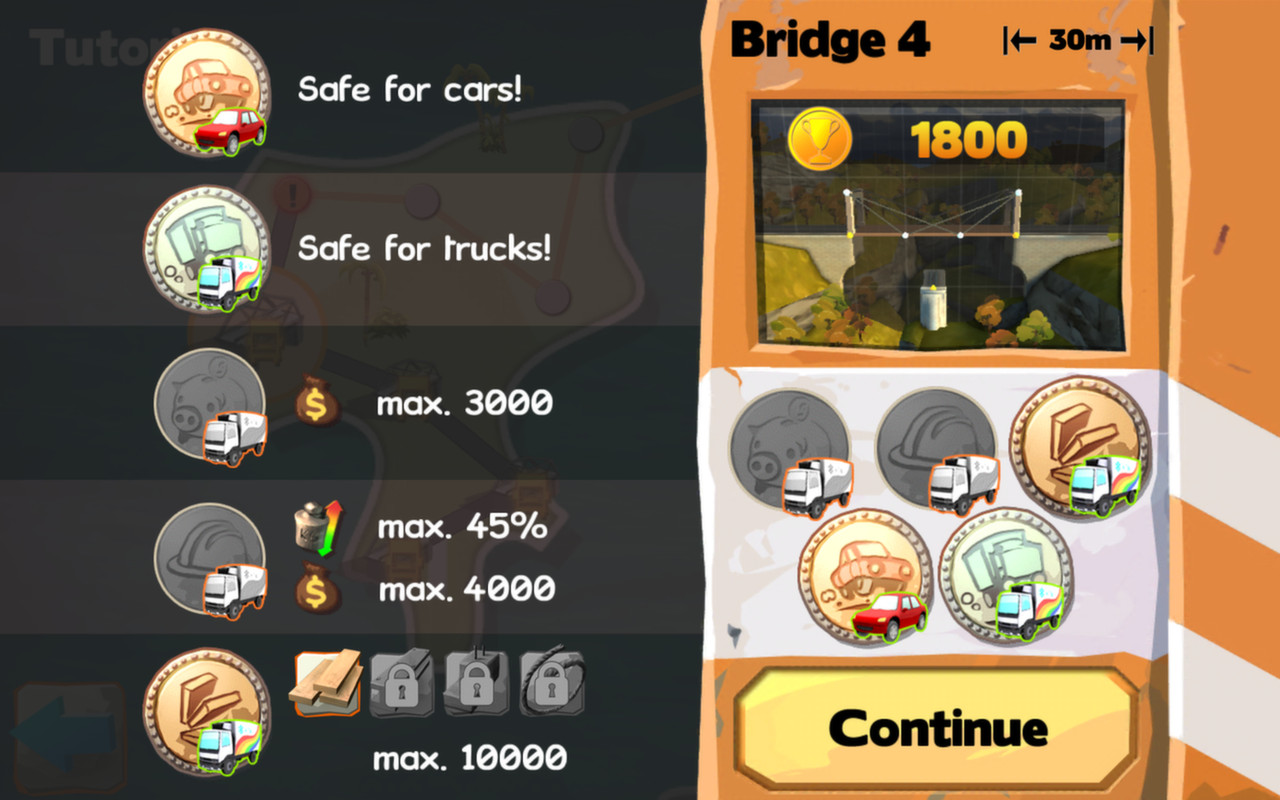 Скриншот из игры Bridge Constructor Playground - 19