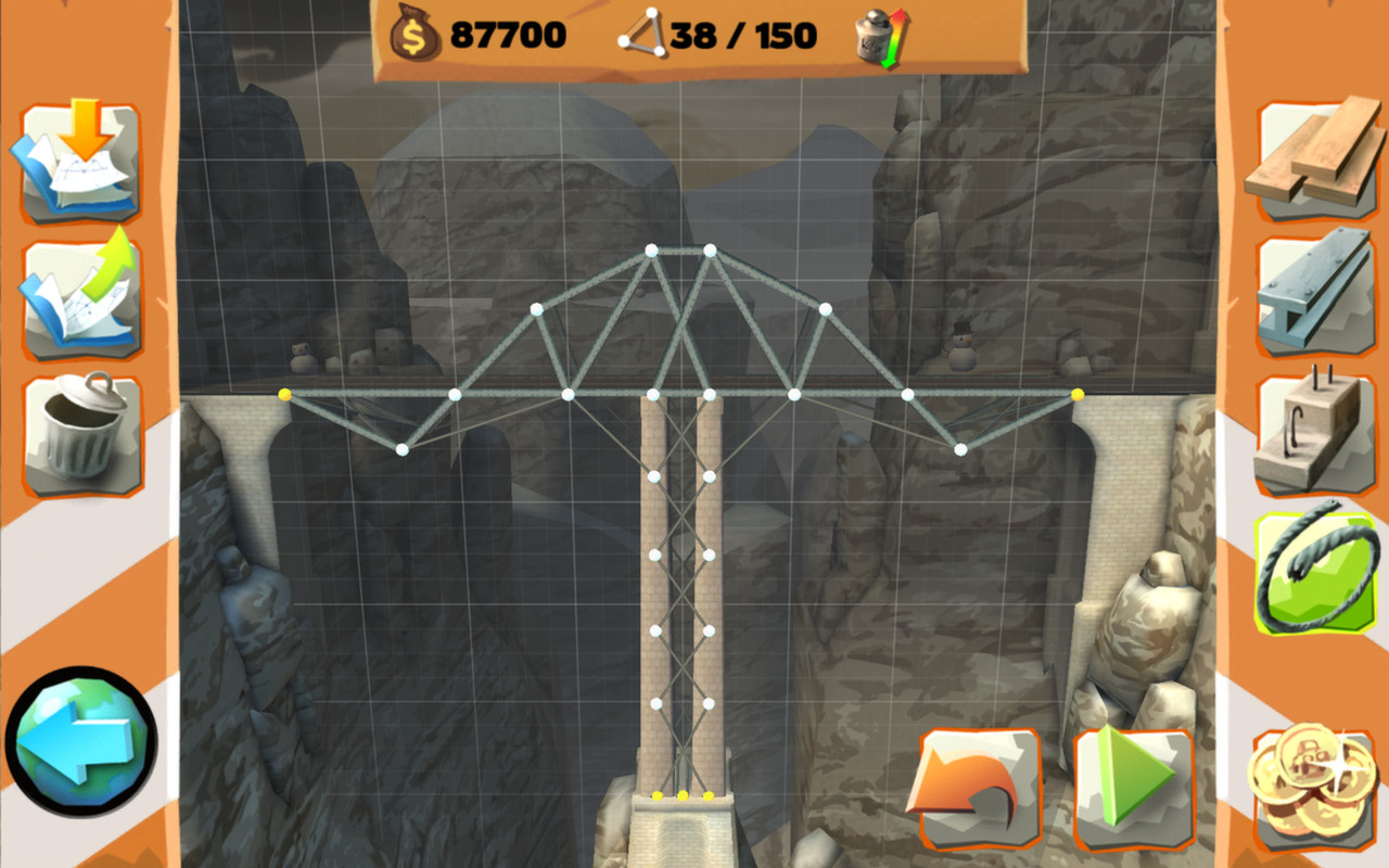 Скриншот из игры Bridge Constructor Playground - 14