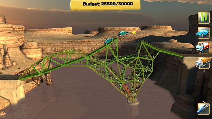 Скриншот из игры Bridge Constructor Playground - 4