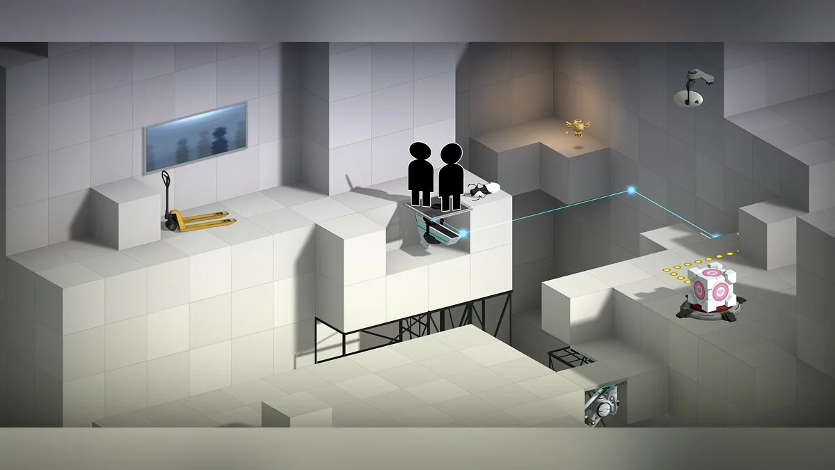 Скриншот из игры Bridge Constructor Portal - 23