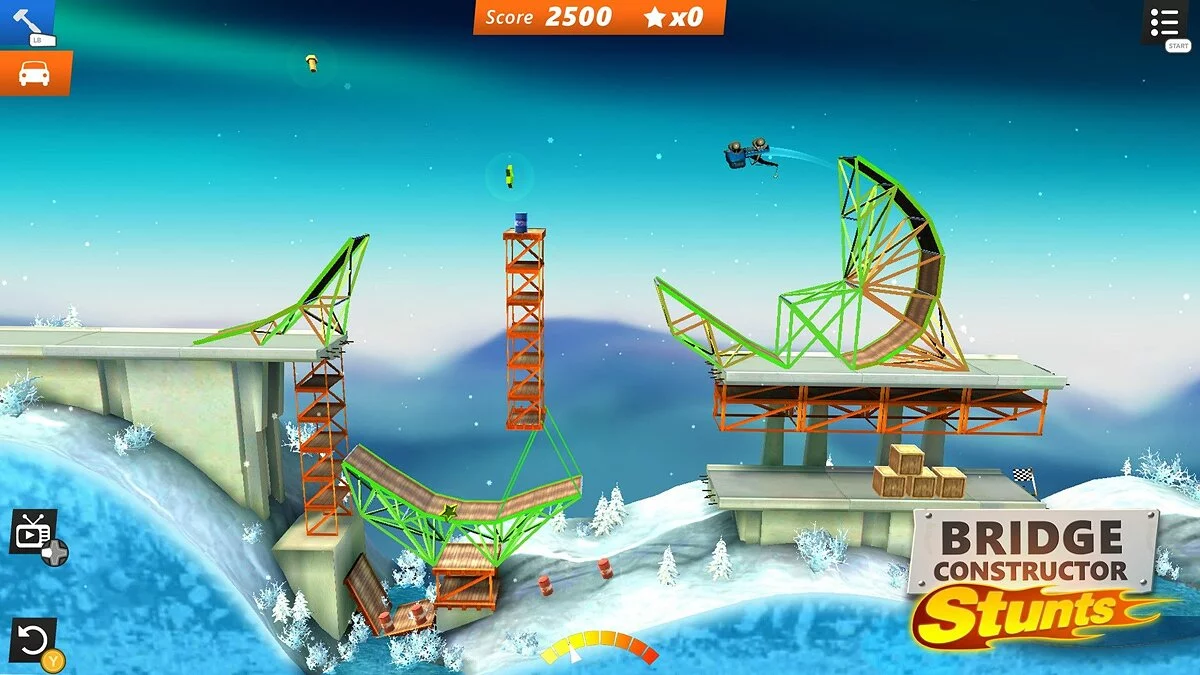 Скриншот из игры Bridge Constructor Stunts - 19