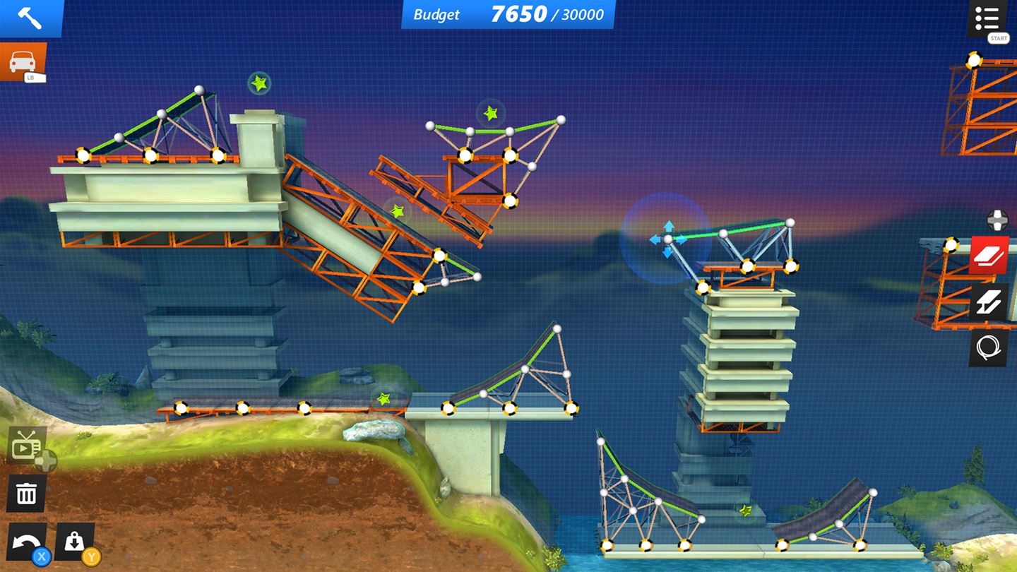 Скриншот из игры Bridge Constructor Stunts - 14