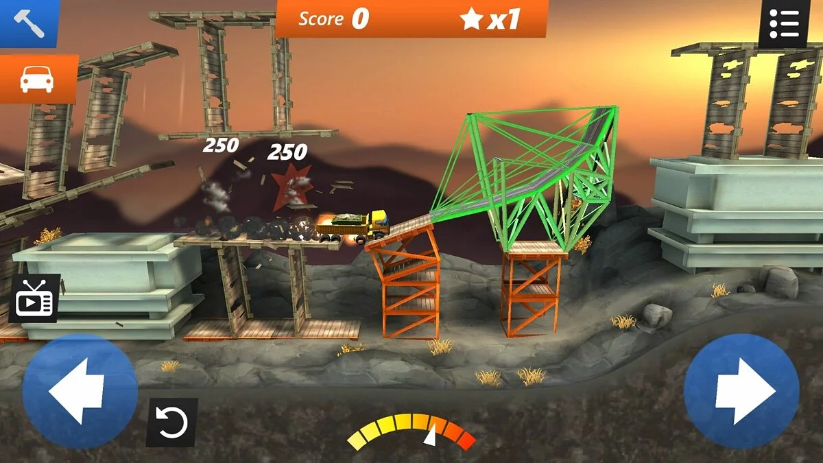 Скриншот из игры Bridge Constructor Stunts - 22