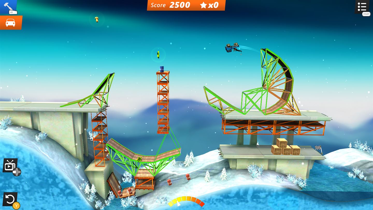Скриншот из игры Bridge Constructor Stunts - 31