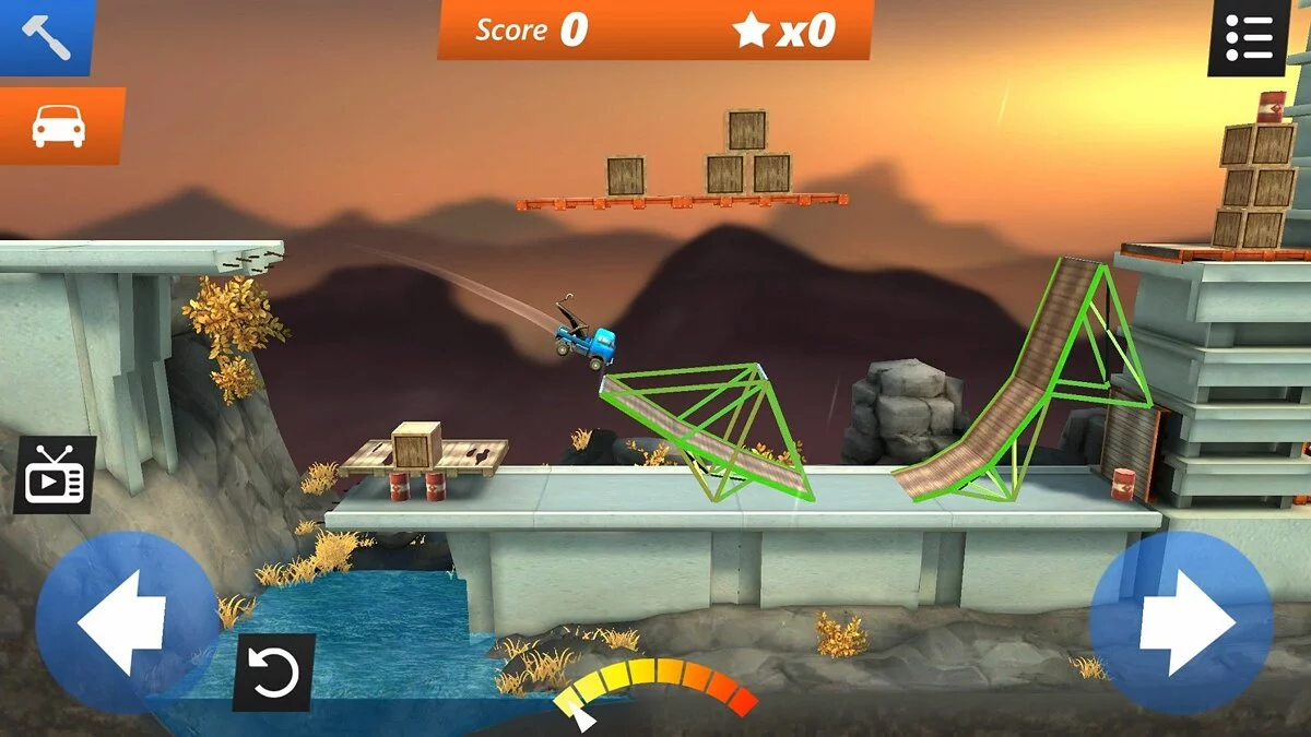 Скриншот из игры Bridge Constructor Stunts - 24